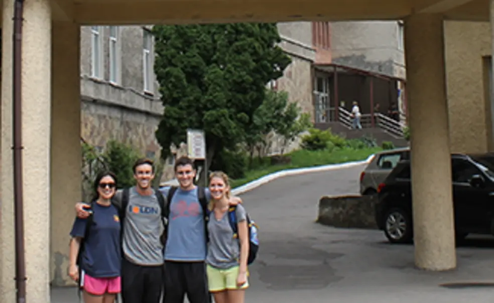 Service Abroad: O’Connell ’14 Volunteers in Ukraine Service Abroad: O’Connell ’14 Volunteers in Ukraine