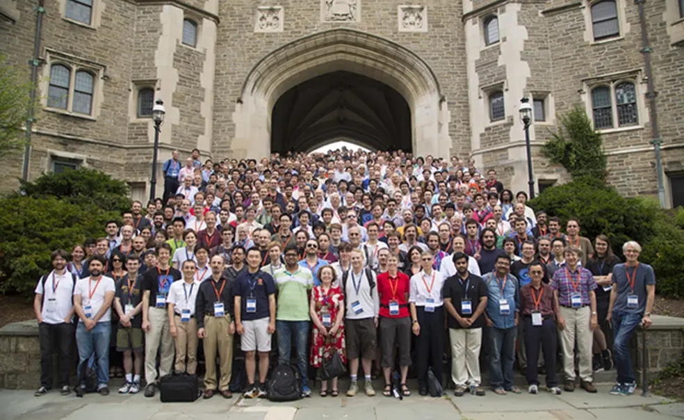 Participants at the Strings 2014 conference. (Amaris Hardy, Office of Communications)