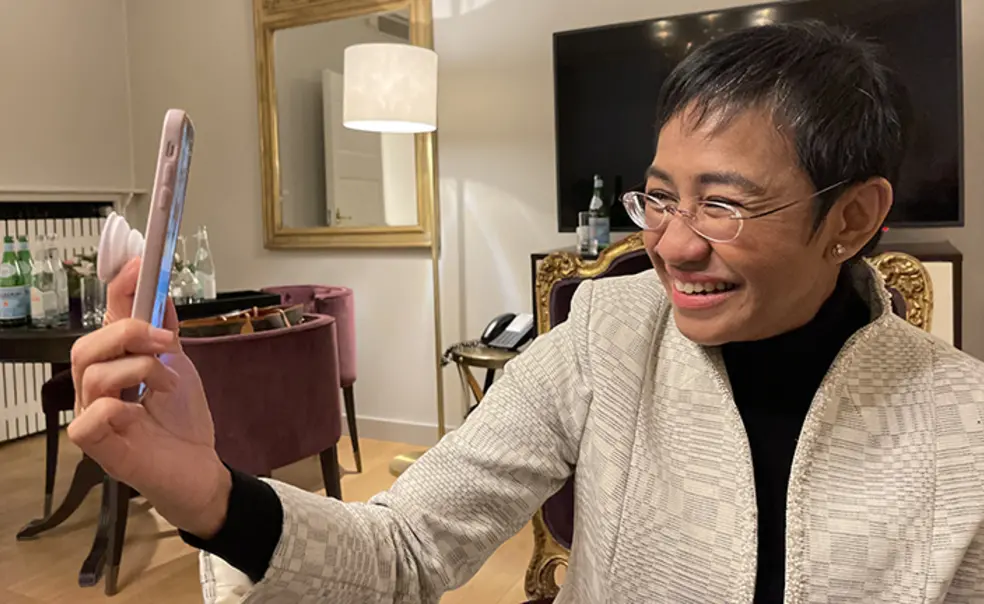 Journalist Maria Ressa ’86 Receives Nobel Peace Prize in Oslo Journalist Maria Ressa ’86 Receives Nobel Peace Prize in Oslo