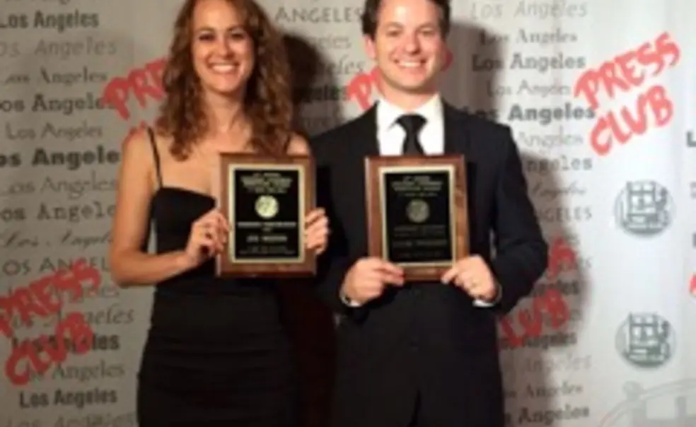 Eve Weston â01 and Zachary Pincus-Roth â02 (Courtesy Eve Weston and Zachary Pincus-Roth)