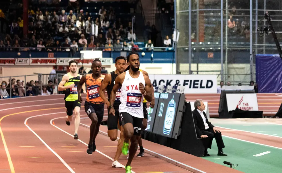 Russell Dinkins ’13 Helps Keep Varsity Track at Brown University