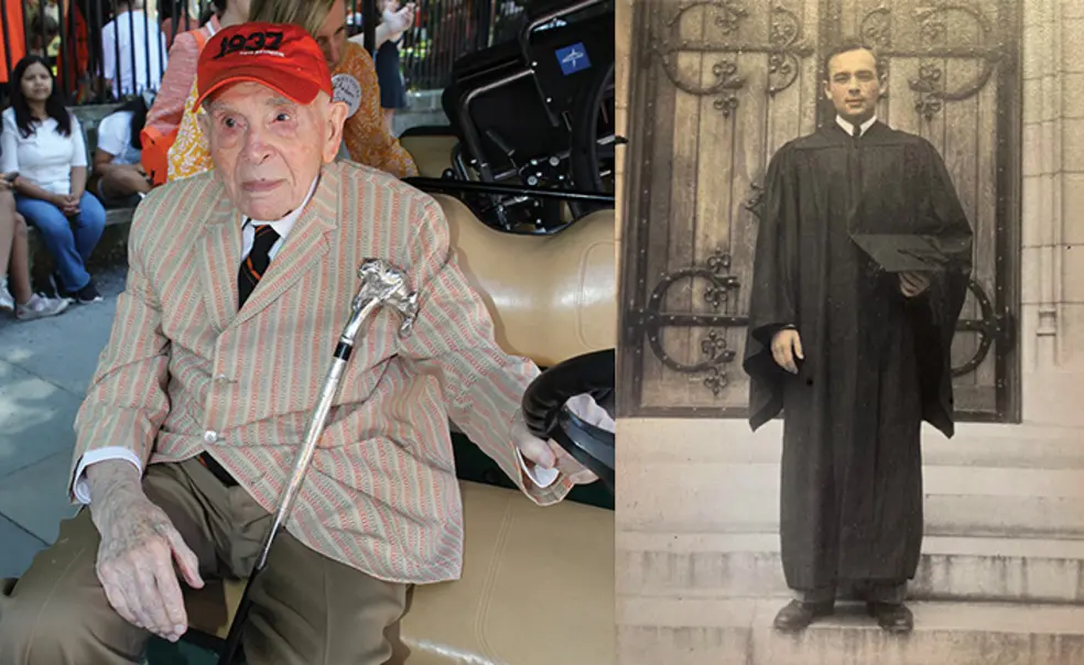 Q&A: Even at 108, P-rade Doesn’t Get Old for Joe Schein ’37 Q&A: Even at 108, P-rade Doesn’t Get Old for Joe Schein ’37