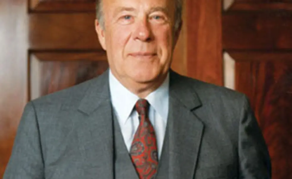 #9: George Shultz ’42
