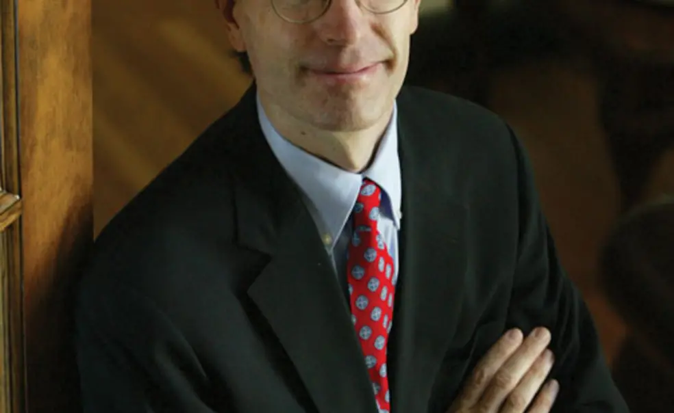 A moment with ... Andrew Schlafly '81, on 'Conservapedia' A moment with ... Andrew Schlafly '81, on 'Conservapedia'