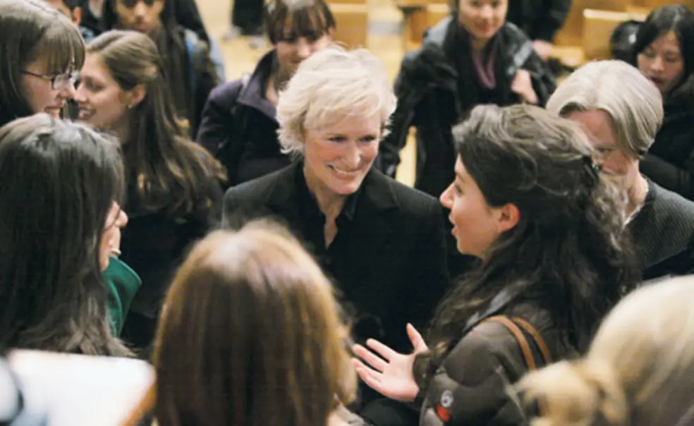 Glenn Close on actors and their characters