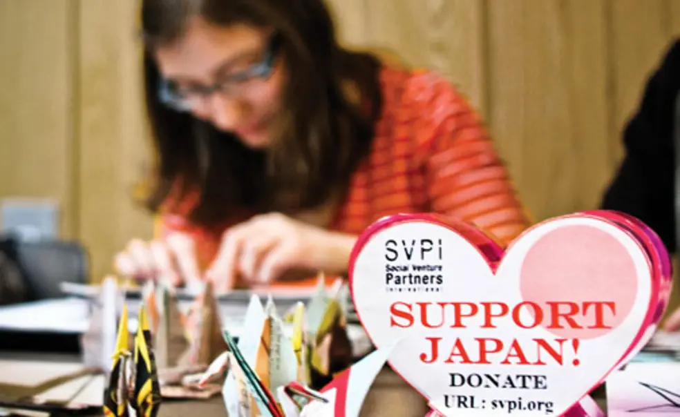 A million cranes in support of Japan A million cranes in support of Japan