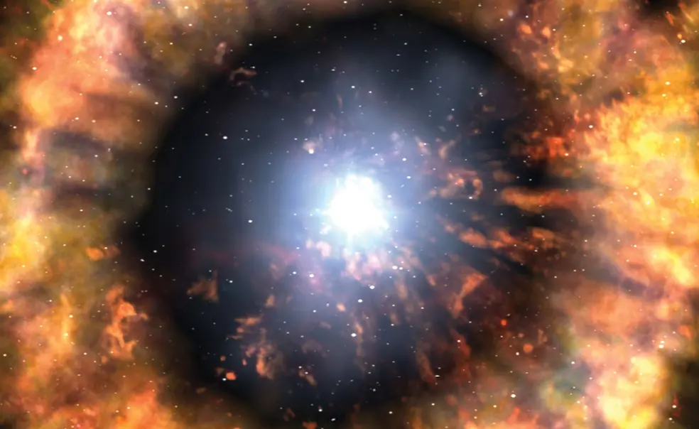 Princeton researchers catch a star in the act of exploding Princeton researchers catch a star in the act of exploding