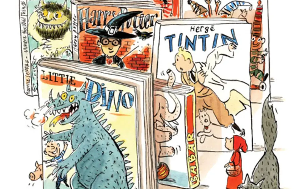 Spring term's big draw: reading kids' literature Spring term's big draw: reading kids' literature