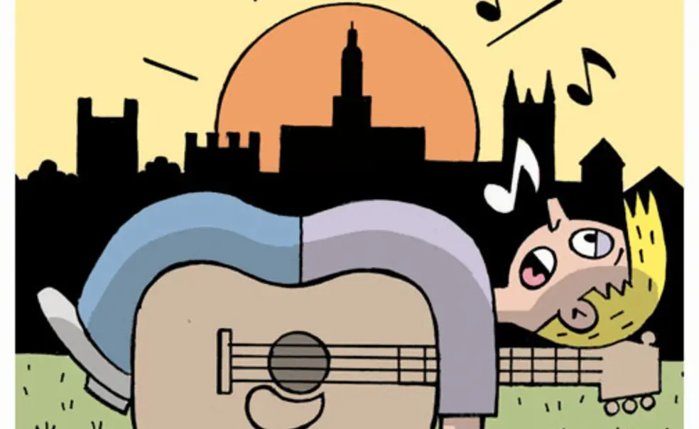 Singing the night away Singing the night away