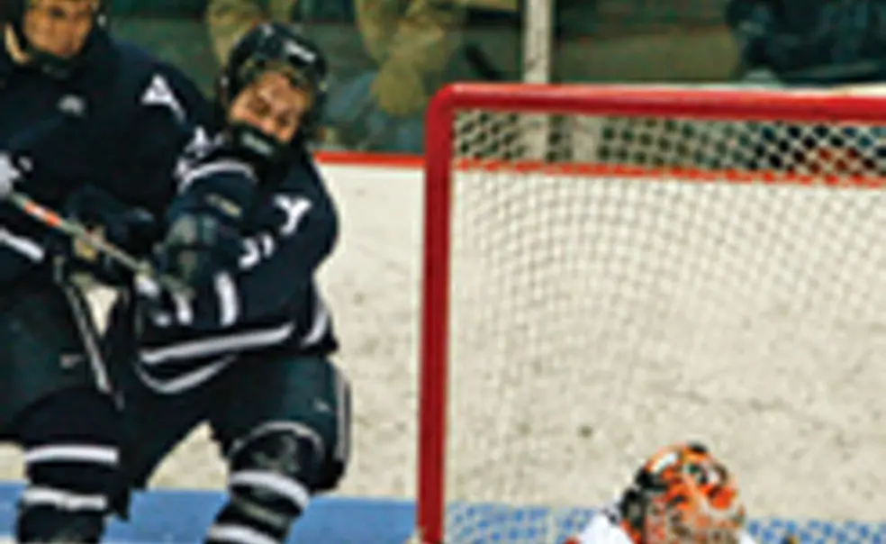 LIVE.SP_Kalemba.jpg Zane Kalemba ’10 held opponents scoreless in three of Princeton's five ECAC Hockey playoff games.