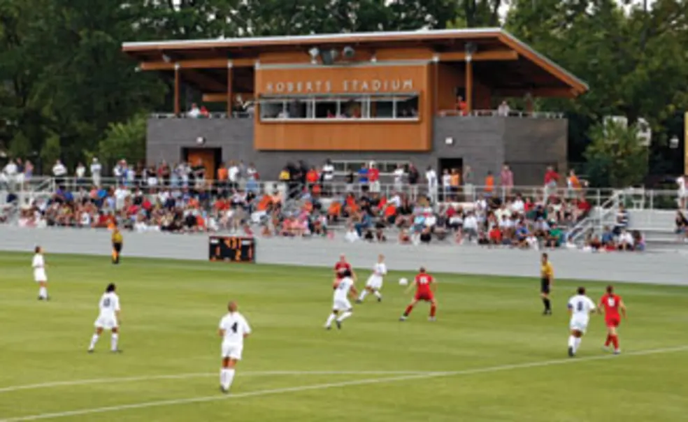 Soccer teams split opening night Soccer teams split opening night