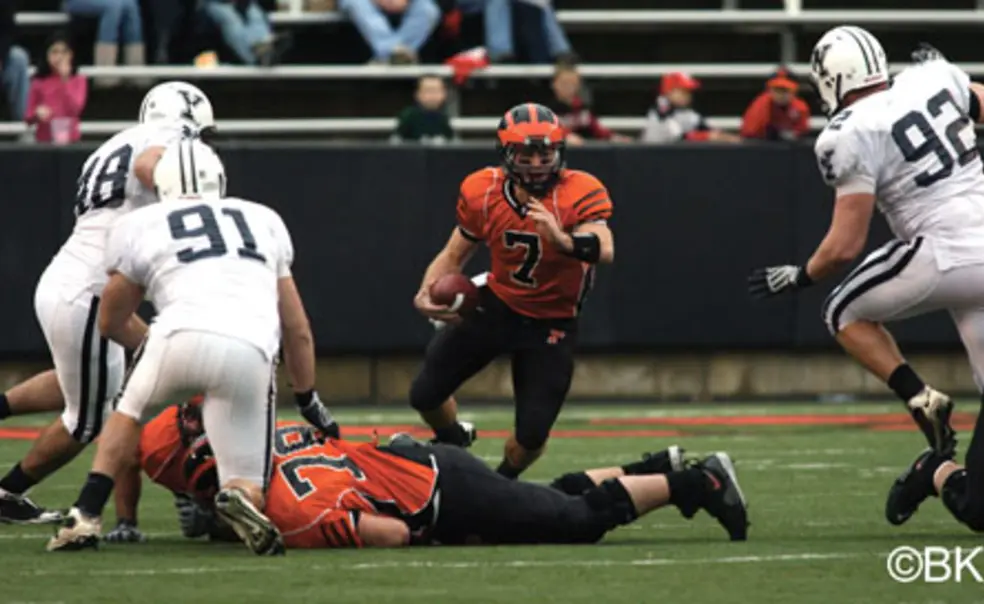 Princeton beats Yale, 24-17