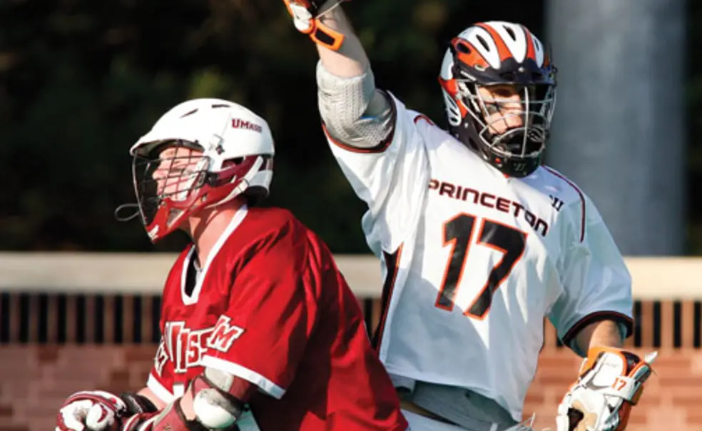LIVE.SP_mlax_2.jpg Mark Kovler ’09 in action against UMass.