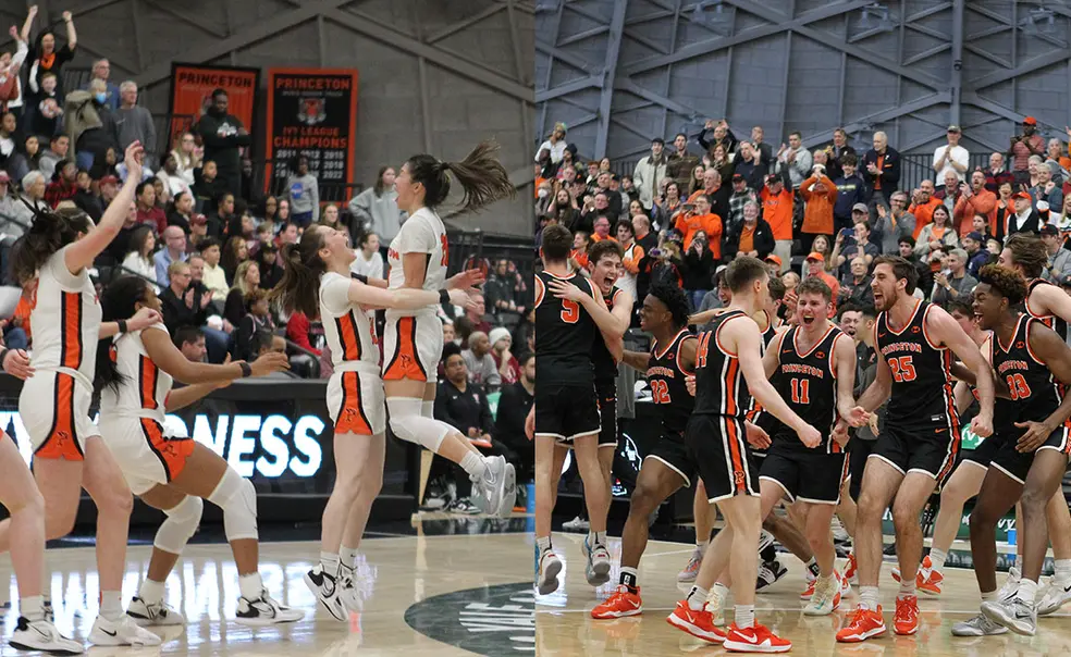 Princeton Basketball Teams Sweep Ivy Madness at Jadwin