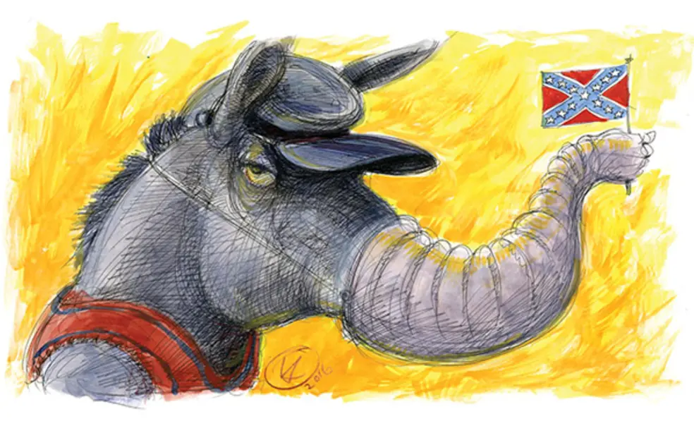 Economics: How the South Went Red