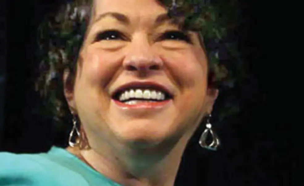 A Moment With ... Supreme Court Justice Sonia Sotomayor ’76 A Moment With ... Supreme Court Justice Sonia Sotomayor ’76