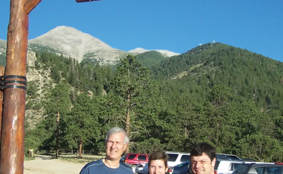 A celebratory climb up Mount Princeton