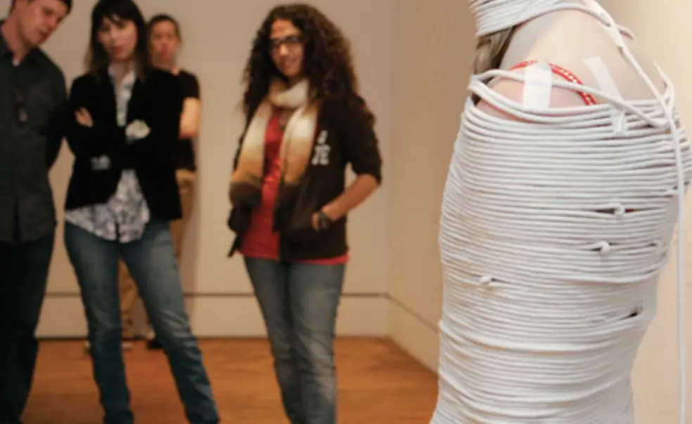 Performance art stretches bounds of senior thesis Performance art stretches bounds of senior thesis