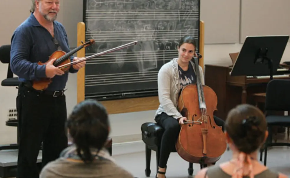 In this course, musicians are front and center In this course, musicians are front and center