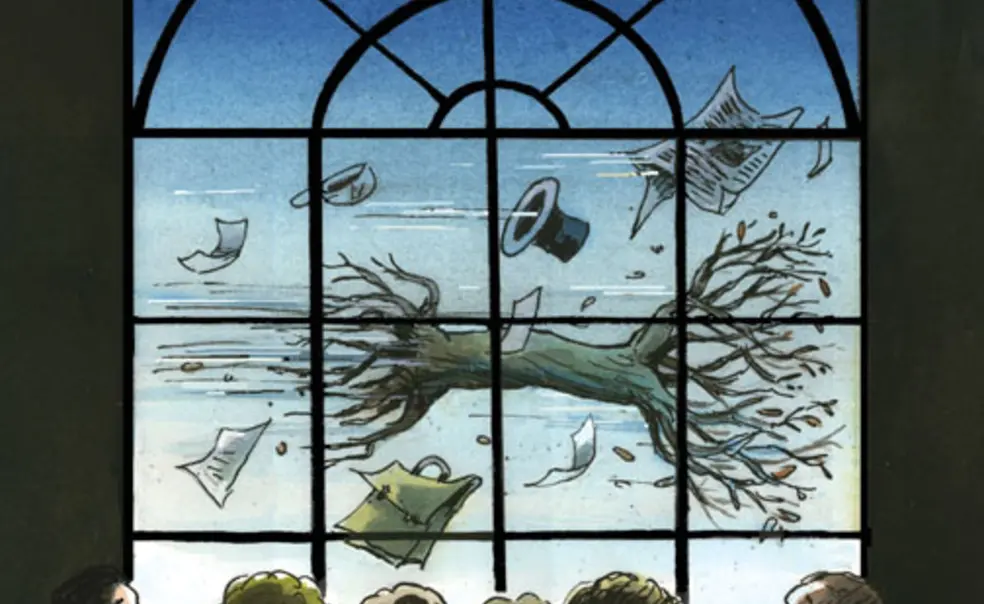 In hurricane, grad students find a surge of community