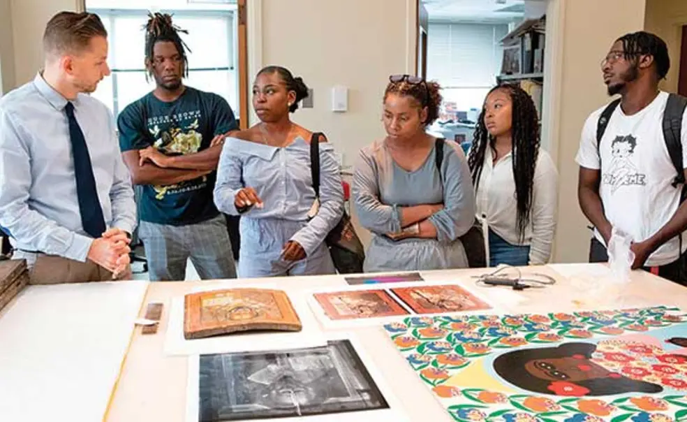 Students, Faculty Go Behind the Scenes: Museum Partners With HBCUs Students, Faculty Go Behind the Scenes: Museum Partners With HBCUs