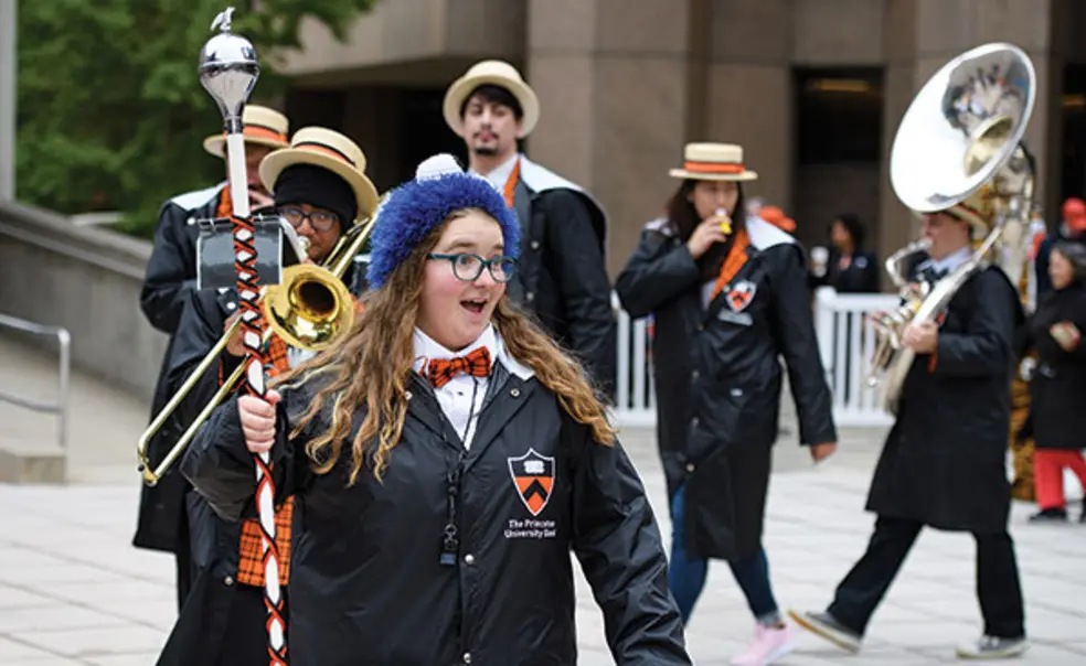 A Day With ... Band Drum Major Destiny Eisenhour ’20 A Day With ... Band Drum Major Destiny Eisenhour ’20