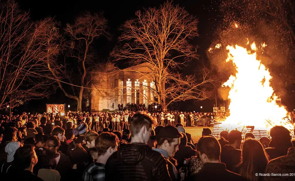 On the Campus: Bonfire