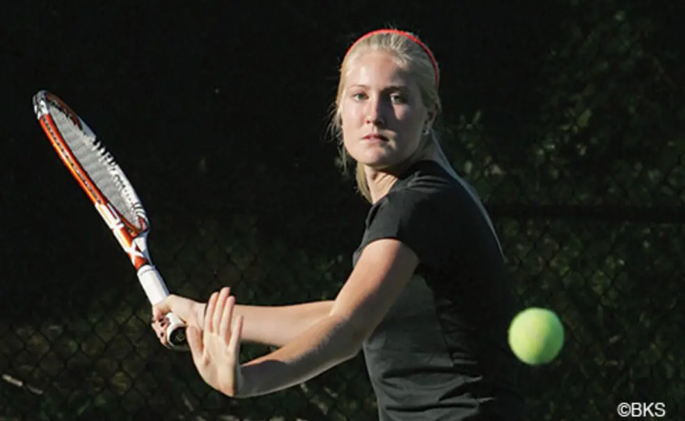 Extra Point: Freshman Tennis Star Takes a Southern Route to Princeton Extra Point: Freshman Tennis Star Takes a Southern Route to Princeton