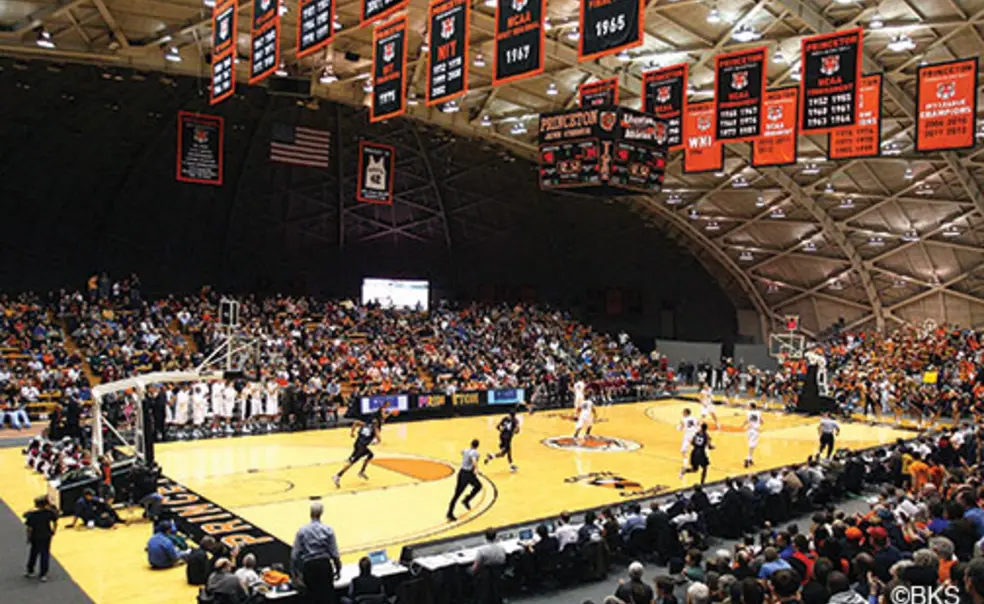OTC-SP-Xpoint.jpg Jadwin Gym’s unique dimensions may play a role in the Tigers’ exceptional home-court advantage.