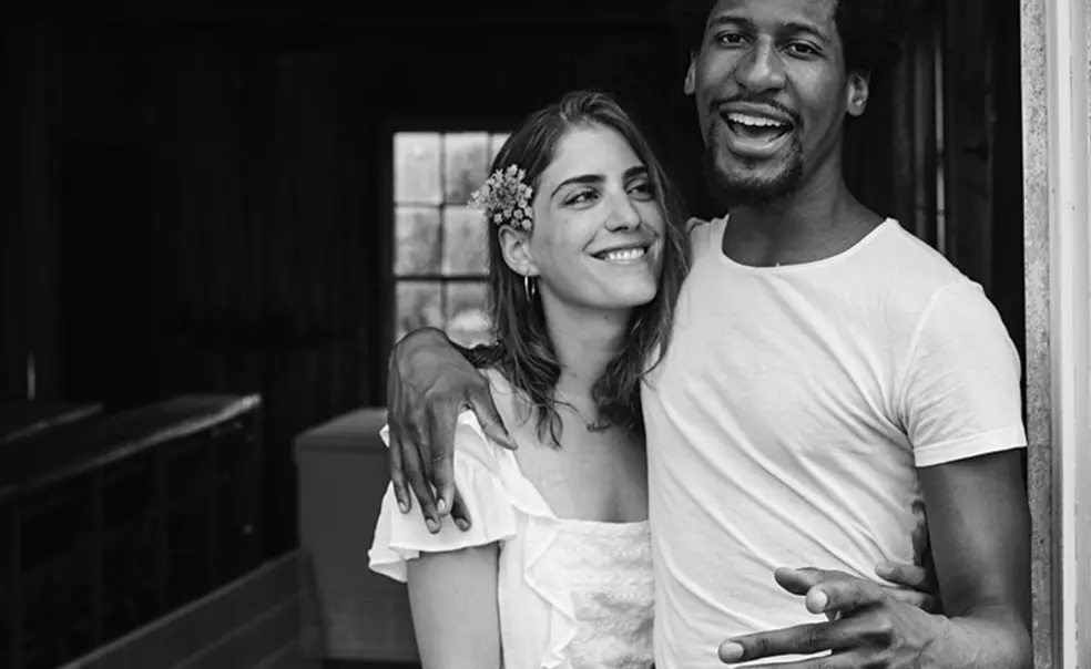 OTC_Batiste and Jaouad 2.jpg Suleika Jaouad ’10, left, and Jon Batiste