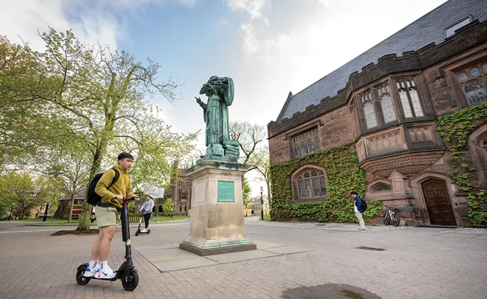 Princeton Is Making E-Scootering Safer on Campus