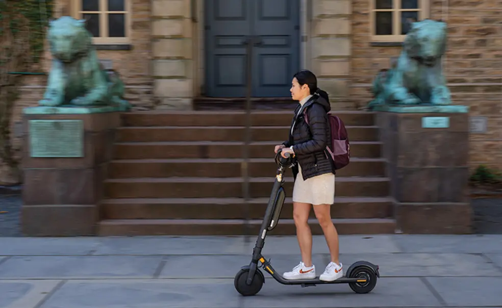 Electric Scooters Banned From Campus During Peak Hours Electric Scooters Banned From Campus During Peak Hours