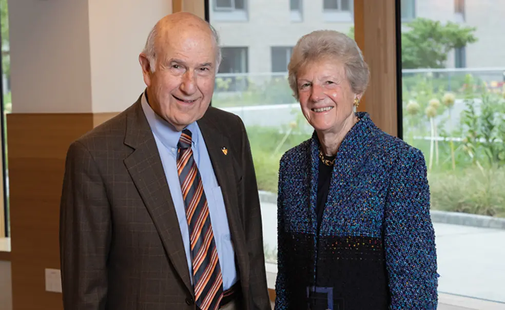 OTC_Martha and Gill.jpg Gilbert Omenn ’61 and Martha Darling *70
