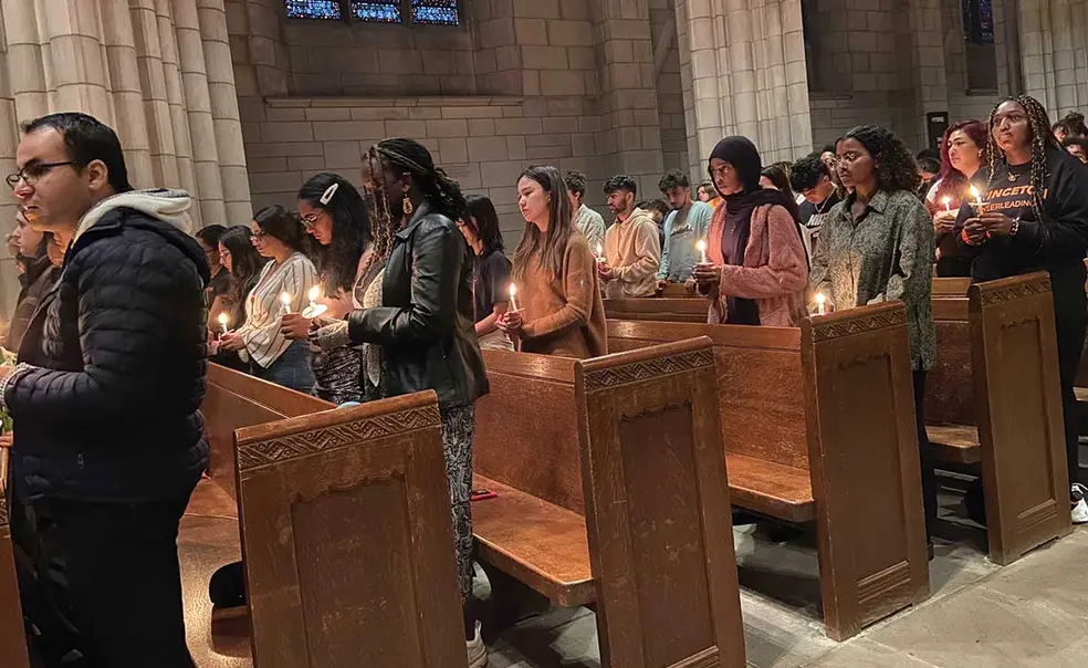 Princeton Community Mourns a Student’s Death Princeton Community Mourns a Student’s Death