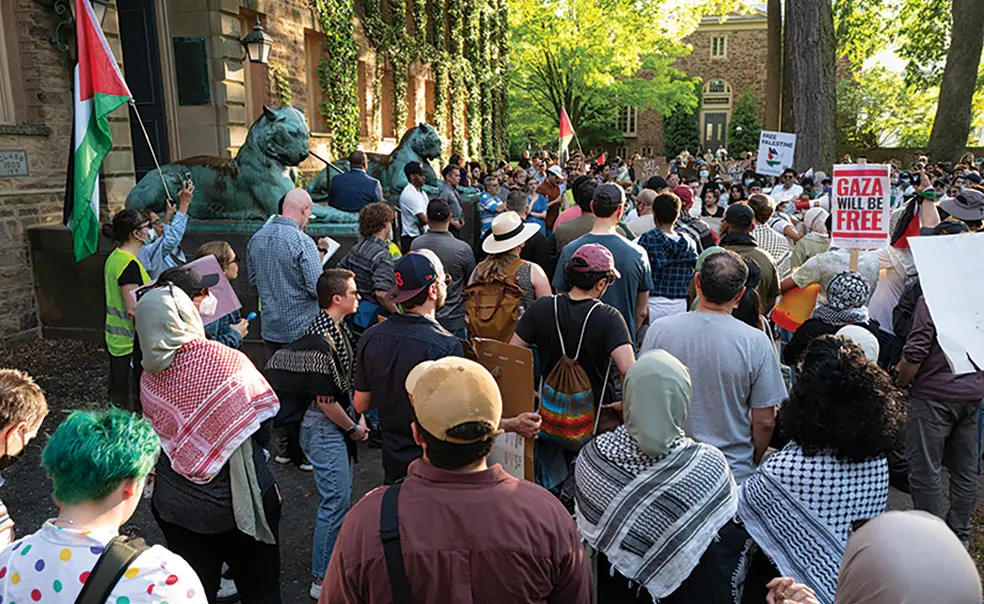 21 Days of Protest: The Pro-Palestinian Encampment, Occupation, and Arrests