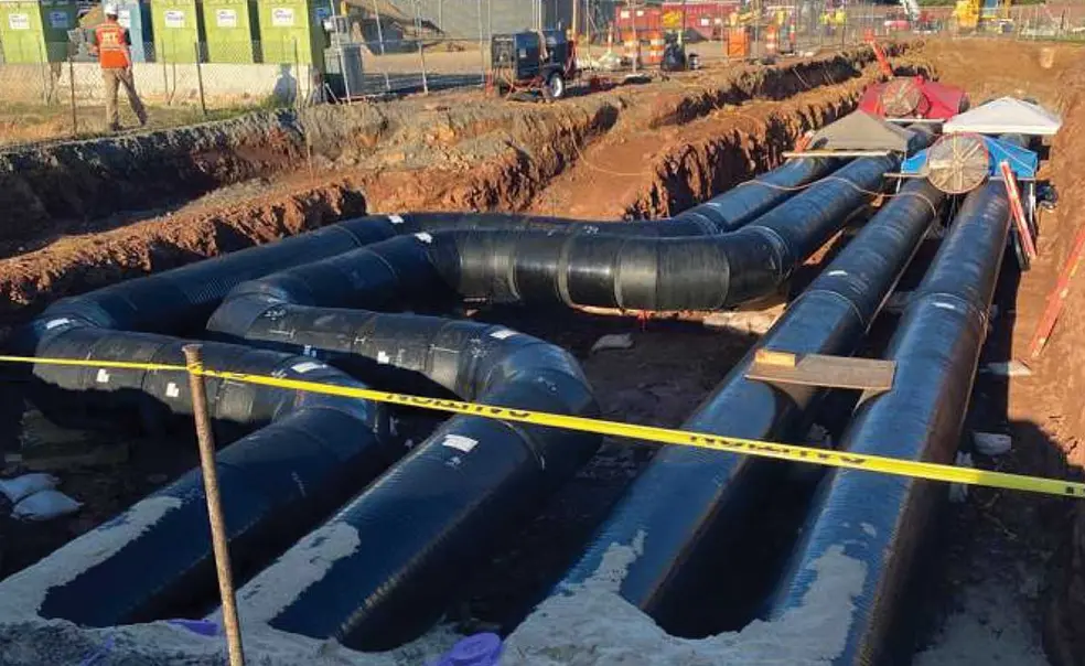 Major Construction Underway for New Geo-Exchange Energy System