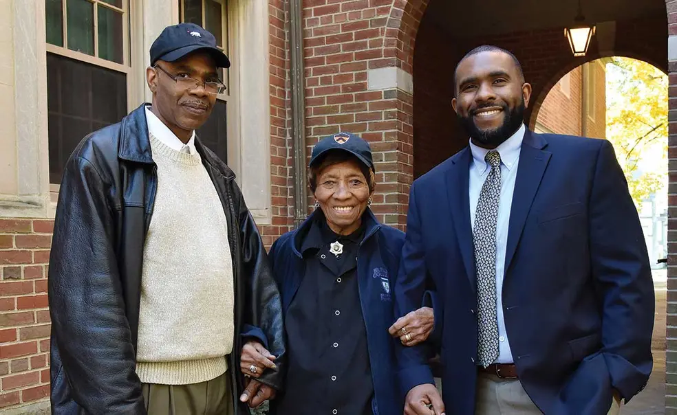 OTC_Wooten-with-family.jpg Laura Wooten, center, with two of her grandsons, Isaac Love III, left, and Caasi Love, in 2018