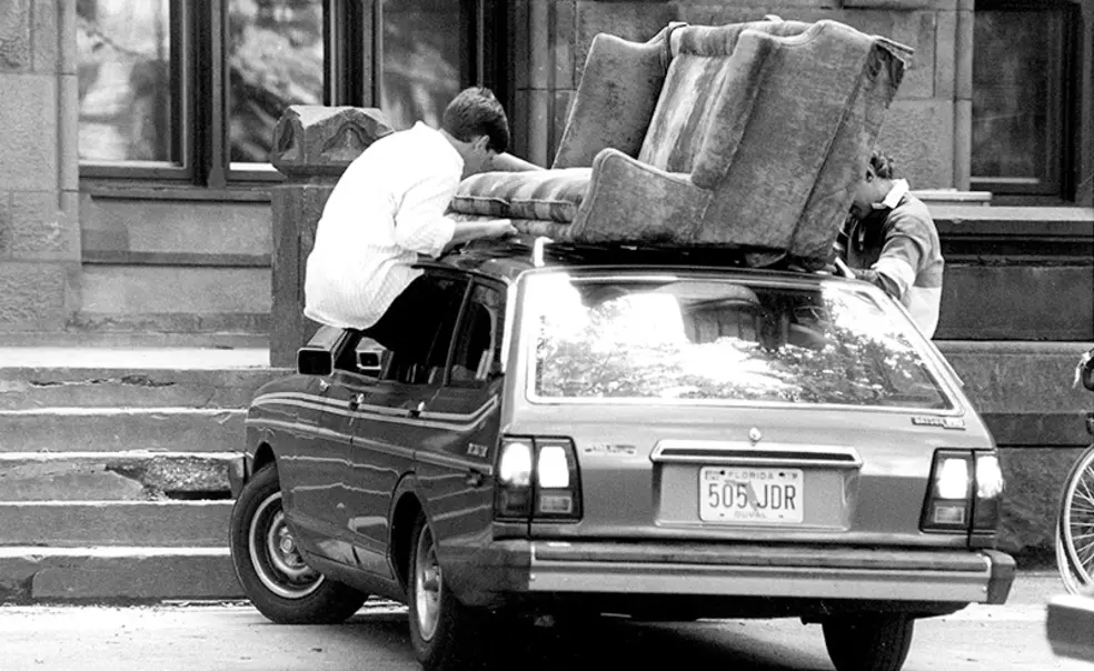 Photo From the Archives: Move-in Day
