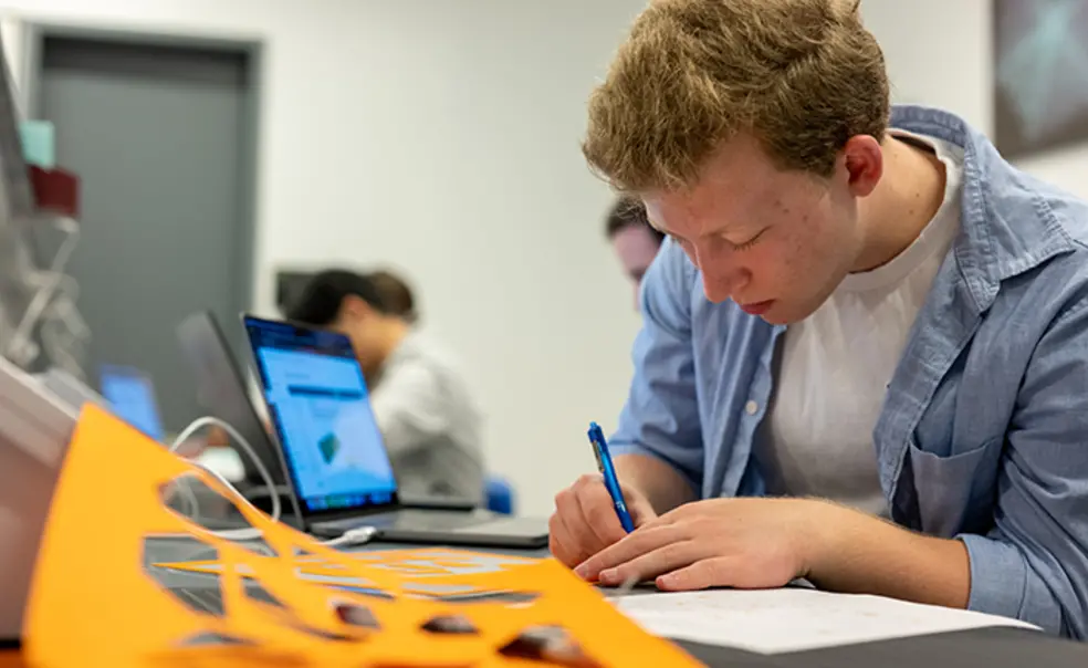 Class Close-Up: Students in ‘Origami Engineering’ Connect Art and Science Class Close-Up: Students in ‘Origami Engineering’ Connect Art and Science