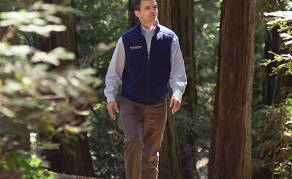PRINCE-HodderNew.jpg Redwoods are “exemplars of resilience, patience, and forgiveness,” says Sam Hodder ’91, head of the San Francisco-based Save the Redwoods League.