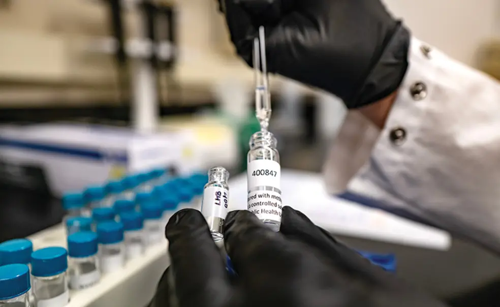 PRINCE_Drug Testing.jpg Testing drug samples