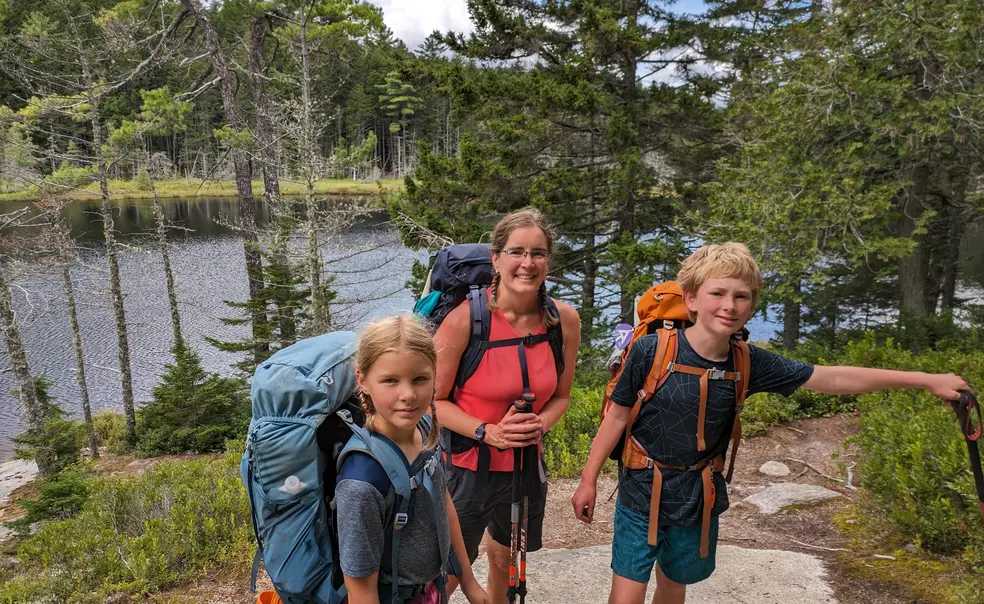 This Alumna Hiked 270 Miles of the Appalachian Trail With Her Children