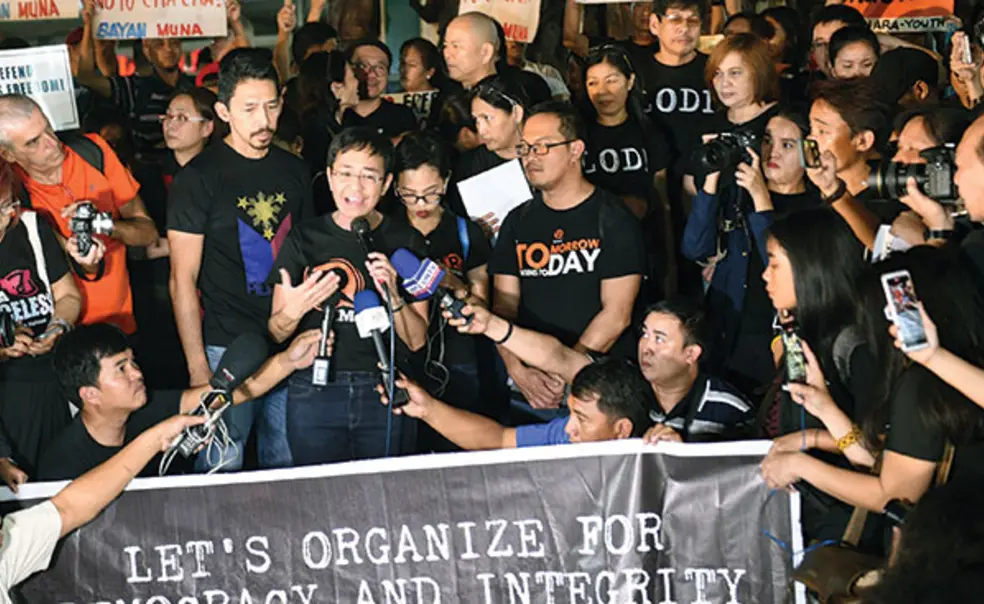 Maria Ressa ’86: A Fight for Rights Maria Ressa ’86: A Fight for Rights