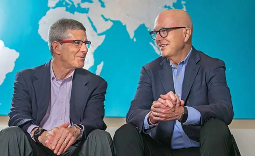 Dave King ’77 and Steve Davis ’79: Paths Cross