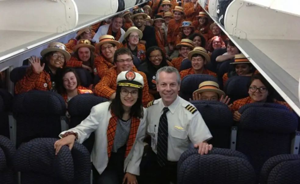 For the Princeton Band, a Friendly Face in the Cockpit For the Princeton Band, a Friendly Face in the Cockpit