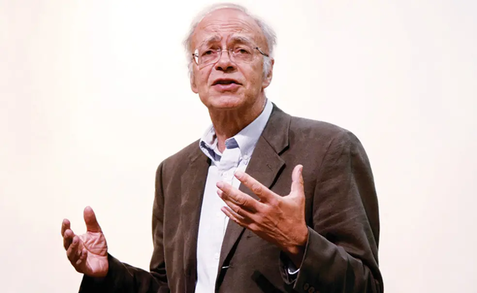 Bioethics Professor Peter Singer Renews His Fight For Animal Rights