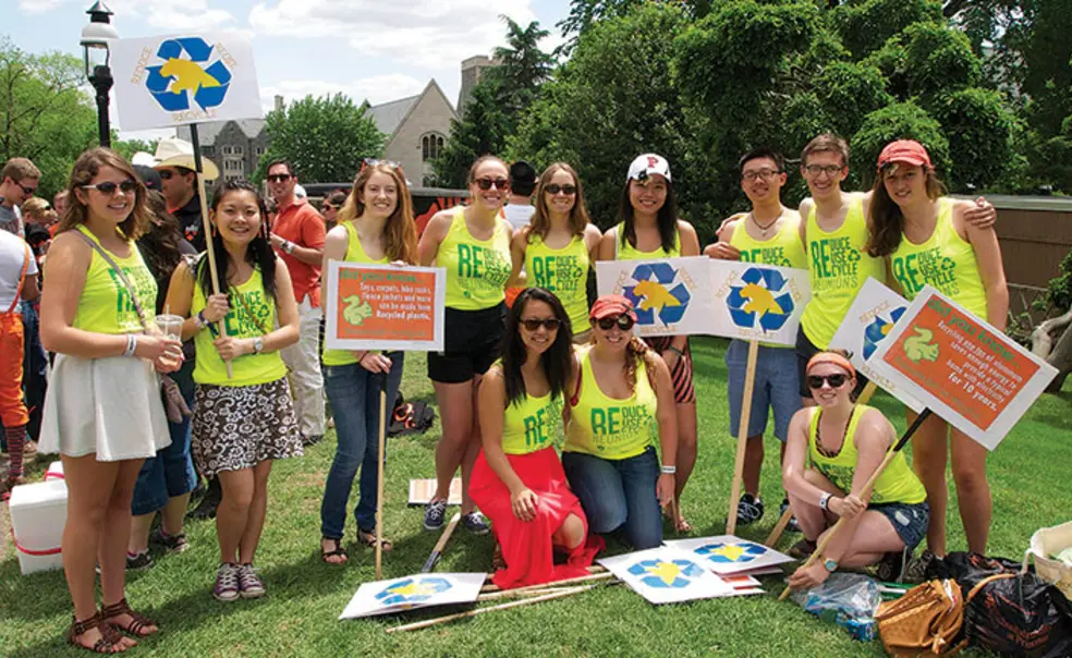 The Greening of Reunions 