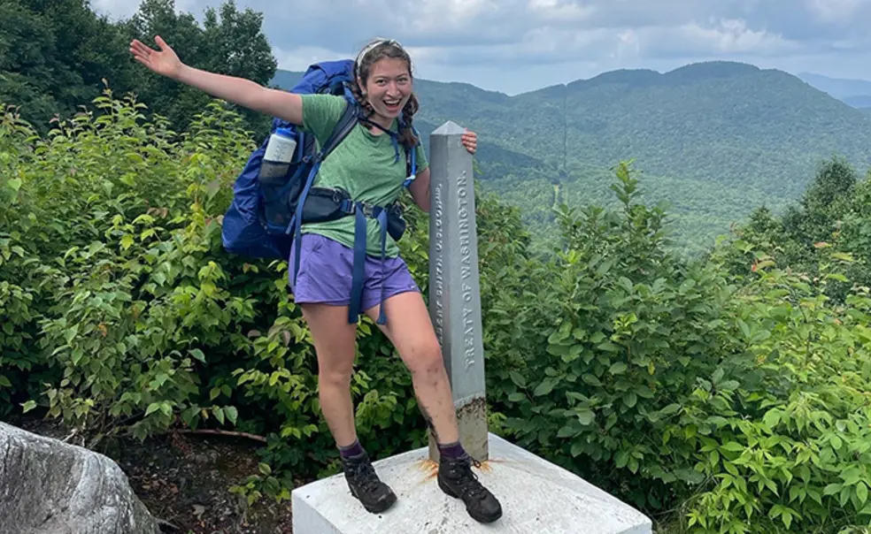 On Summer Hike, Ruby Platt ’25 Pens Cookbook for Backcountry Hikers On Summer Hike, Ruby Platt ’25 Pens Cookbook for Backcountry Hikers