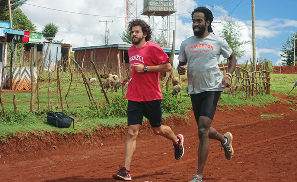 The Road to Rio: Former Rivals Dinkins ’13, Thomas Unite To Pursue Olympic Dreams The Road to Rio: Former Rivals Dinkins ’13, Thomas Unite To Pursue Olympic Dreams