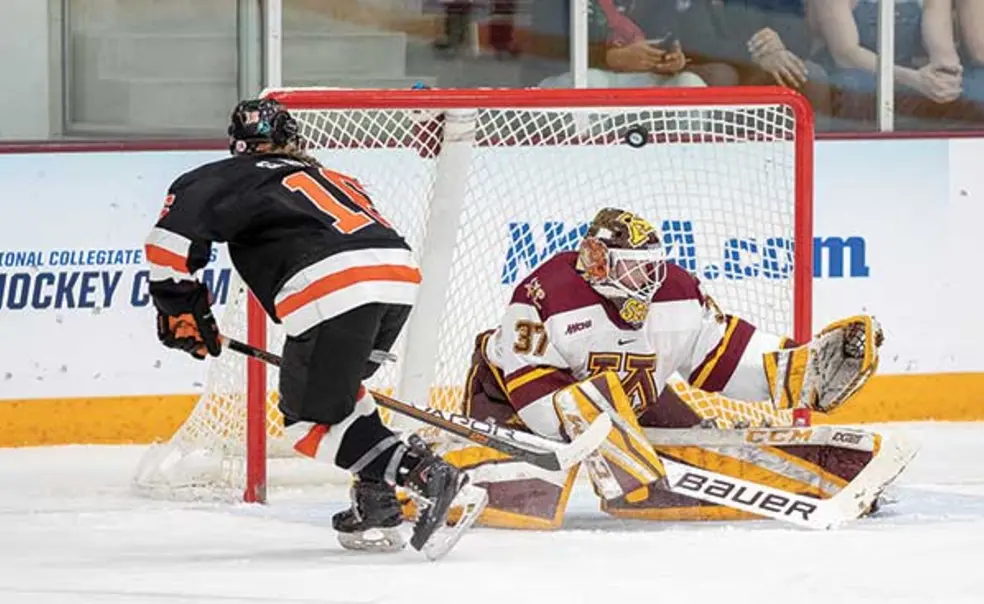Women’s Hockey: Ivy-Champion Tigers Fall to Minnesota Women’s Hockey: Ivy-Champion Tigers Fall to Minnesota